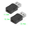Picture of ZJKJHJY USB 2.0 Adapter Set USB/Type C/Micro/Mini Male to Female Converter Connector (12 pcs)