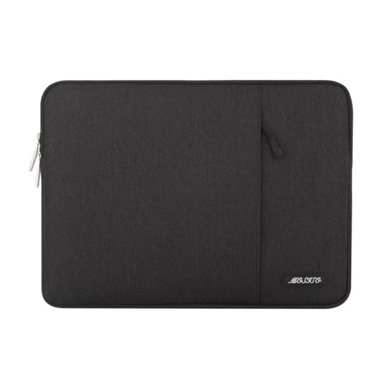 Picture of MOSISO 9-11 inch Tablet Sleeve Case for iPad Pro 11 inch M4, iPad Air 11 inch M2 2024, iPad Pro 11 M2 M1, iPad 9/8/7th 10.2, iPad 10th 10.9, Galaxy Tab S9/S8, Polyester Vertical Bag with Pocket, Black