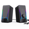 Picture of ROSON Computer Speakers, Gaming PC Speakers with Enhanced Bass and Volume Control, Stereo 2.0 USB Powered 3.5mm Aux Multimedia Speakers for Laptop/Desktop/Tablets/Phone