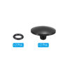 Picture of PATIKIL Camera Shutter Button, 2 Pack Soft Shutter Release Button Pure Copper Camera Button Convex Suitable for DSLR/SLR Camera, Black