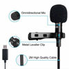 Picture of NowTH USB Microphone Lavalier Lapel Clip on Mic with 6.56ft Cable for Laptop, Computer, PC, Streaming Conferencing,Interviews, Online Singing, Skype, MSN, Audio Video Recording