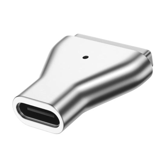 Picture of BEYEE USB C to Magnetic Adapter, Type-C to Magnetic 2 T-Head PD 100W Power Fast Charging Converter Compatible with 2013-2015 MacBook Air Pro