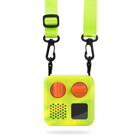 Picture of Silicone Cover Compatible with Yoto Mini Player 2024, with Shoulder Strap