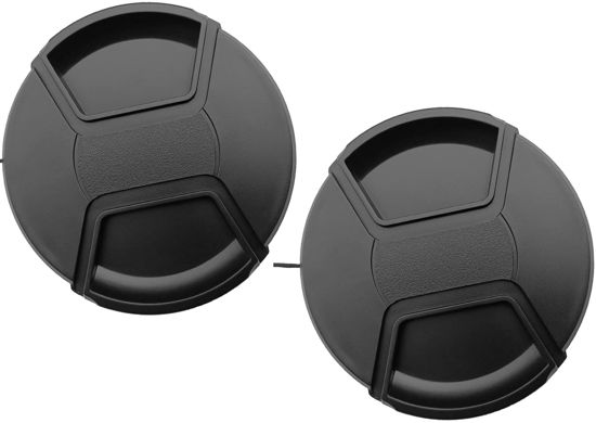 Picture of 95mm Lens Cap Cover for Nikon AF-S FX NIKKOR 200-500mm f/5.6E ED VR,Canon RF 800mm f/11 is STM,RF 28-70mm f/2L USM,HUIPUXIANG [2 Pack]