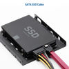 Picture of Cable Matters 3-Pack SATA III 6.0 Gbps SATA Cable 24 Inches (SATA Cable for SSD, SATA SSD Cable, SATA 3 Cables) Red