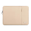 Picture of MOSISO Laptop Sleeve Bag Compatible with MacBook Air/Pro, 13-13.3 inch Notebook, Compatible with MacBook Pro 14 inch M4 M3 M2 M1 Chip Pro Max, Polyester Vertical Case with Pocket, Apricot