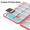 Picture of THELIFELICIOUS SD Card Holder Memory Card Case for SD/TF Cards, Memory Storage Organizer for 20 SDXC SDHC and 20 TF Cards