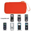 Picture of co2CREA Hard Case Compatible with Texas Instruments TI-84 Plus CE/TI-84 Plus/TI-Nspire CX II CAS/TI-Nspire CX II/TI-83 Plus/TI-89 Titanium/TI-86 Color Graphing Calculator, Metallic Coral