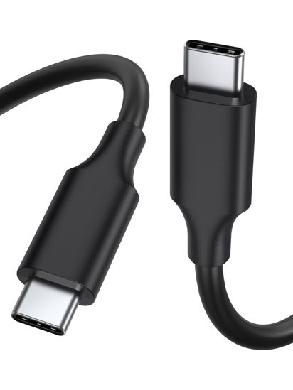 Picture of CableCreation USB 4 Cable 3.3FT, 40Gbps, 240W, 8K@60Hz HD Display USB C Thunderbolt Cable Compatible with Thunderbolt 4/3, iPhone 16, MacBook, XPS, Surface, Docking, SSD and USB-C Devices