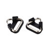 Picture of Stainless Steel Triangle Split Ring,Camera Strap Hook Lug Ring, with Plastic Cap,for Belt Hook Lanyard for Camera Shoulder Strap (2 pcs)