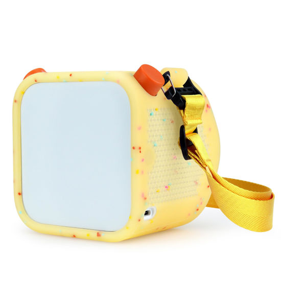 Picture of Jacket Compatible with Yoto Player 3rd Gen., Silicone Cover Compatible with Yoto Player 3rd Generation, Yellow