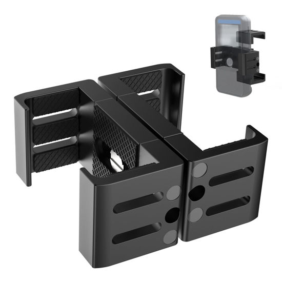Picture of QaMcbulc Pocket Radar Mount，Mount for Sports Radars，Compatible for Pocket Radar Smart Coach、Portable Charger Power Bank、Smartphone etc. (Mount)