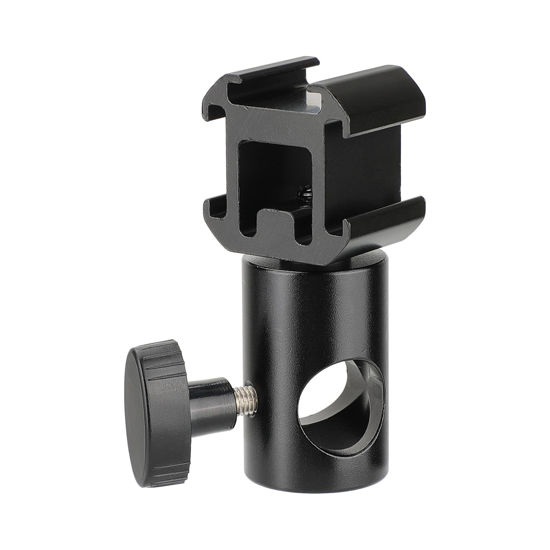 Picture of CAMVATE 16mm Light Stand Head with 3-Way Cold Shoe Mount Bundle - 2859