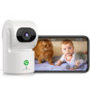 Picture of SYMYNELEC Indoor Camera for Home Security: 5G Wireless WiFi Baby Monitor with Phone App - 2K Smart Video Camera for Room - Pet Dog Kids Monitoring