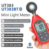 Picture of UNI-T UT383 Light Meter 200,000 LUX Digital Luxmeter Luminance Lux Fc Test Max Min Illuminometers Photometer