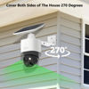 Picture of Adjustable Corner Mount Bracket Compatible with Eufy Security SoloCam S340, Metal Wall Mount for Eufy S340 with Coverage of 270° on Both Sides of The House, Reduce Blind Spots, Keep 360° Swivel