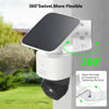 Picture of Adjustable Corner Mount Bracket Compatible with Eufy Security SoloCam S340, Metal Wall Mount for Eufy S340 with Coverage of 270° on Both Sides of The House, Reduce Blind Spots, Keep 360° Swivel