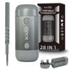 Picture of Kaisi Small Precision Screwdriver Set,28 in 1 Mini Magnetic Torx Screwdriver Set T1-T20 with Case Star Screwdriver Repair Tool Kit for Phone, Watch, Xbox, PS4, PS5, Knife, Computer and Other Devic