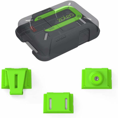 Picture of ZOLEO Cradle Kit Accessory Including 3 Inserts - Belt Clip, Strap Infill Connector and Camera Tripod Mount