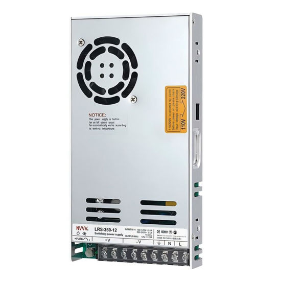 Picture of NVVV LRS-350-12 Switching Power Supply 12V 29Amp Enclosed Switchable Power Supply