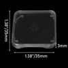 Picture of WHYHKJ 20PCS SD Memory Card Case Clip Storage Single Card Protective Case Plastic Transparent White for Camera Memory Card Jewellery Data Card SIM Card Dustproof Case