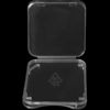 Picture of WHYHKJ 20PCS SD Memory Card Case Clip Storage Single Card Protective Case Plastic Transparent White for Camera Memory Card Jewellery Data Card SIM Card Dustproof Case