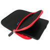 Picture of Lacdo Shockproof External CD DVD Hard Drive Sleeve Storage Pouch Bag for Burner Player Writer Blu-Ray BlueFire/Asus/LG/Dell/Asus/Pioneer/HP/VersionTech Neoprene Portable Protective Carrying Case, Red