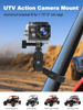 Picture of ZIDIYORUO UTV Camera Mount for 1.75"-2" Roll Bars - Compatible with GoPro, Mevo Start & More - Easy to Install Action Camera Accessories on Polaris RZR, Can Am - Durable Alu Alloy Made & 360° Rotation