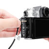 Picture of JJC X-T50 Shutter Remote Adapter, Camera Remote Converter Cable for Fuji Fujifilm X-T50 XT50 X-M5 XM5 GFX100 II GFX100II Cameras, 3.5mm Male to 2.5mm Female Remote Cable