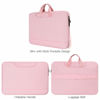 Picture of 11.6-12.9 Inch Laptop Bag Sleeve Women Ladies TSA Travel Briefcase with Organizer for Lenovo Chromebook Flex 3 11, Macbook Air 13 A2337, Acer Chromebook Spin 311, Surface Pro 7/6/5/4 HP Dell Case,Pink