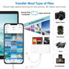 Picture of 9-in-1 Memory Card Reader Universal Card Reader for iPhone/iPad, CF/SD/MicroSD/MS/XD Card Reader & USB OTG Adapter with USB/USB-C/Lightening Connector for iPhone 16/iPad Pro/Samsung Galaxy/MacBook etc