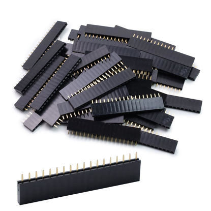 Picture of Dahszhi Female PCB Header 18 Way 2.54mm Pitch Connector - 40 pcs