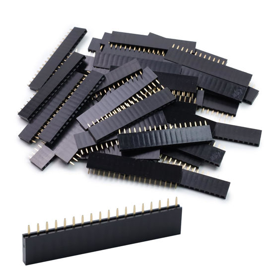 Picture of Dahszhi Female PCB Header 18 Way 2.54mm Pitch Connector - 40 pcs