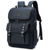 Picture of YALUNDISI Vintage Backpack Travel Laptop Backpack with usb Charging Port for Women & Men College Backpack Fits 15.6 Inch Laptop Blue