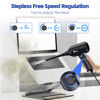 Picture of ATEngeus Air Duster, Stepless Speed Electric Air Duster, Multi-Use Compressed Air Duster, Keyboard Cleaner, Replace Canned Air, Air Blower for Clean Dust, Hairs, Laptop, PC