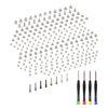 Picture of Risidamoy for iPhone 12 PRO MAX Complete Full Screws Set Replacement 12PROMAX with Pentalobe Screws Set Repair with 4 Screwdrivers for A2342 A2410 A2412 A2411