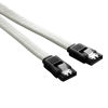 Picture of CableMod ModFlex Sleeved SATA 3 Cable (White, 60cm)