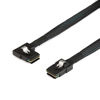 Picture of chenyang CY 80cm Ultra Slim Flat Left Angled 90 Degree Mini SAS 36pin SFF-8087 to 8087 Data Raid Cable