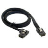 Picture of chenyang CY 80cm Ultra Slim Flat Left Angled 90 Degree Mini SAS 36pin SFF-8087 to 8087 Data Raid Cable