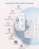 Picture of Outlet Extender with Night Light, Multi Plug Outlet, USB Wall Charger Surge Protector 4 USB Charging Port(1USB C), Power Strip Electrical Outlet Splitter Expander for Home Office Dorm Room ETL Listed