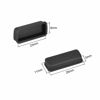 Picture of uxcell 10pcs DVI Video Silicone Port Anti Dust Protectors Cap Cover 23mmx8mm Black