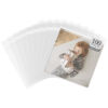 Picture of Golden State Art, Pack of 100, Acid-Free 12 11/16 X 12 3/8 inches Crystal Clear Sleeves Storage Bags for 12x12 Photo Framing Mats Mattes