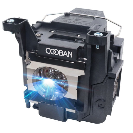 Picture of COOBAN ELPLP89 /V13H010L89 Replacement Projector Lamp with Housing for Epson PowerLite Home Cinema 5040UB 5040UBe 5050UB 5050UBe 4100, EH-TW7300 TW8300 TW9300 Pro Cinema 4050 4040 Projector Bulb