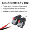 Picture of exgoofit DC Power Connector Plug 10 Pairs Male and Female DC Connector 5.5mm x 2.1mm Power Jack Plug Adapter Socket for CCTV Camera and Led Strip