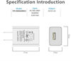 Picture of Fast Charger Compatible for Fire UL Listed AC Adapter 2A Rapid Charger with 6.6Ft Micro-USB Cable for All-New Fire 7 HD 8 10 Plus Tablet, Kids Pro, Kids Edition, HD HDX 7” 8.9” (White)