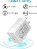 Picture of Fast Charger Compatible for Fire UL Listed AC Adapter 2A Rapid Charger with 6.6Ft Micro-USB Cable for All-New Fire 7 HD 8 10 Plus Tablet, Kids Pro, Kids Edition, HD HDX 7” 8.9” (White)