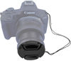 Picture of 62mm Lens Cap Cover for Tamron AF 18-200mm F/3.5-6.3,Auto Focus 70-300mm f/4.0-5.6 Di LD Macro Zoom,SP 70-300mm F/4-5.6 Di VC USD,Hxdzieory [2 Pack]