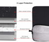 Picture of 15.6 Inch Laptop Sleeve Case for Acer Nitro 5/ Aspire 5/Predator Helios 300/Chromebook 15, Lenovo Yoga 7i 16 Inch, Dell Inspiron 15 5000/Asus Chromebook/HP Pavilion Carrying Bag(Black)