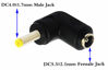 Picture of zdyCGTime DC4.0x1.7mm Male 90 Degree Angle to DC5.5x2.1mm Female Adapter 5 Volt DC Barrel Power Jack Charging Cable Connector for Tablet (DC4.0x1.7mm)(2pack)