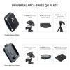 Picture of PGYTECH Quick Release Plate +Adapter w/Arca Swiss Clamp Camera Mount for Sony/Nikon/Fuji/DJI Quick Setup Mount with Tripods Adapter